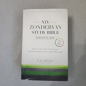 NIV Zondervan Study Bible Personal Size Carson Maps Photos History plus Digital